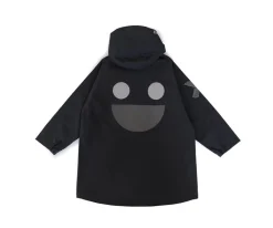 Chaqueta Impermeable Cortavientos Wistiti Negra