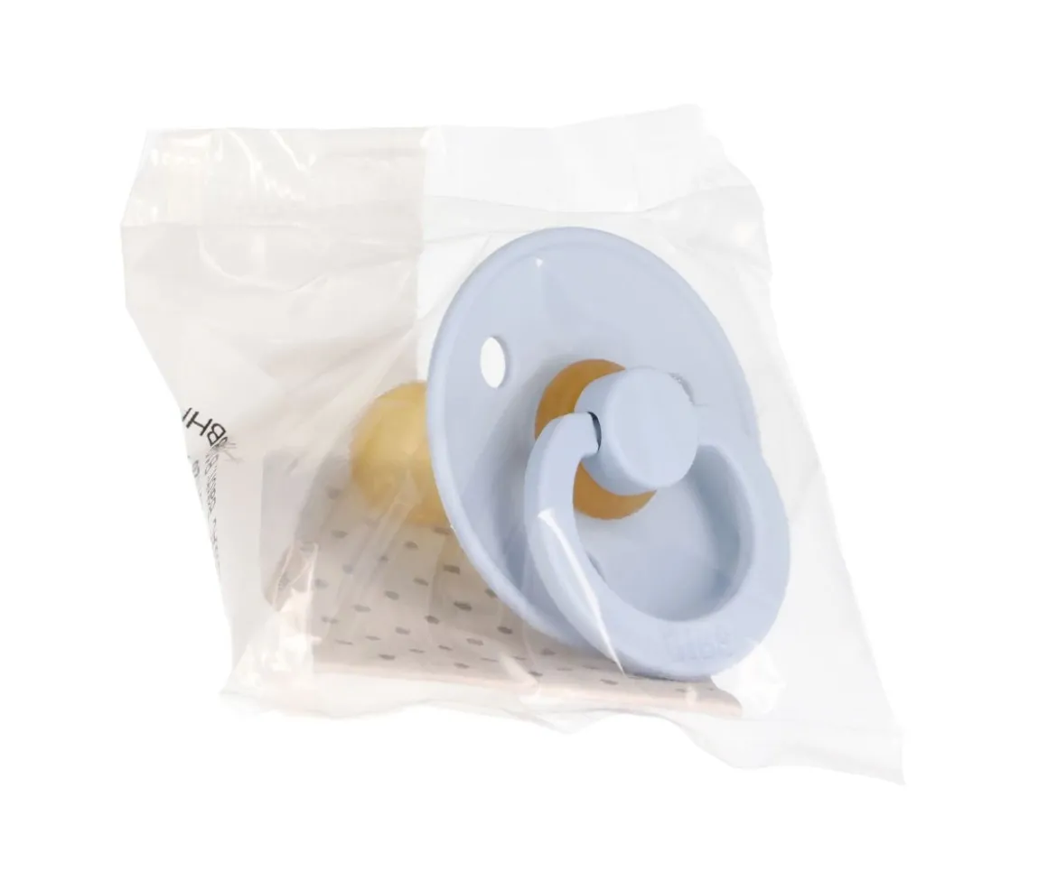 Chupete BIBS Colour Round Haze en Bolsita