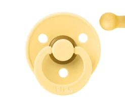 Chupete BIBS Colour Round Pale Butter en Bolsita