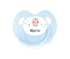 Chupete Personalizado Retro Calavera Estrellas