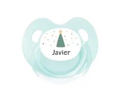 Chupete Personalizado Retro Christmas Tree