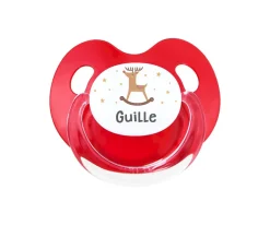 Chupete Personalizado Retro Rudolph