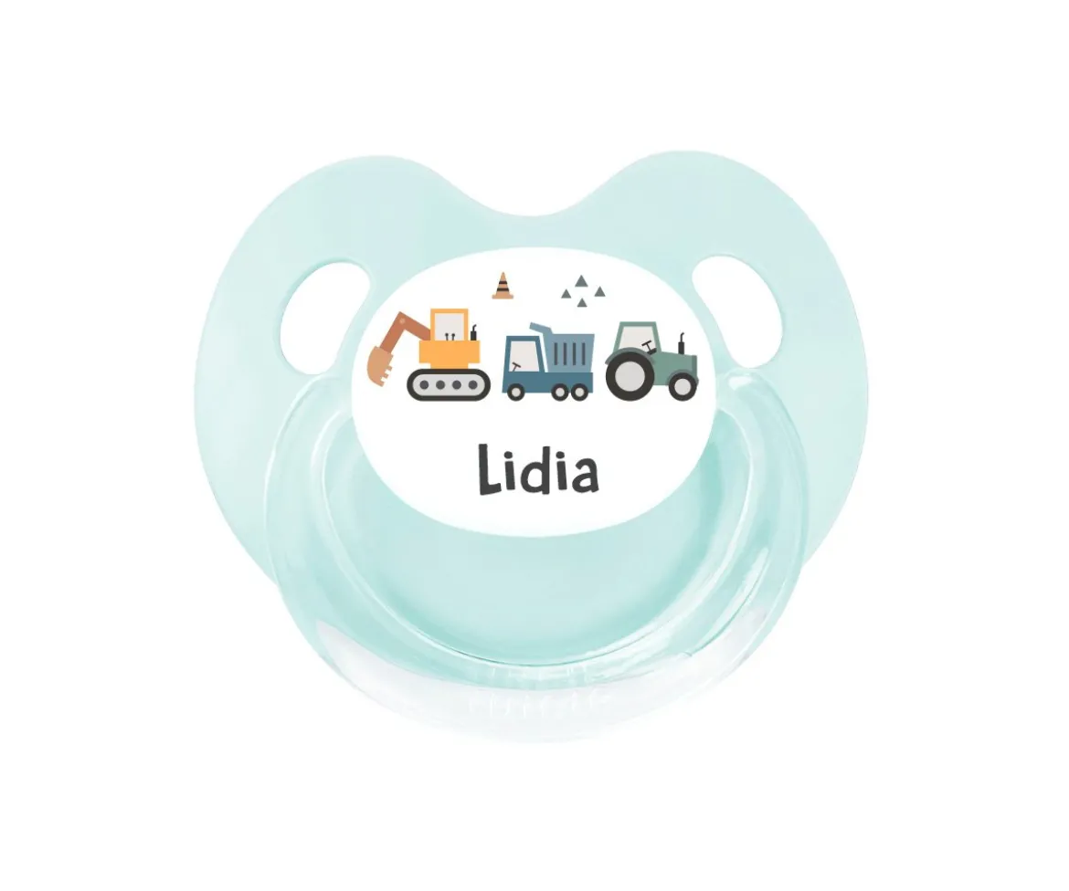 Chupete Personalizado Retro Trucks