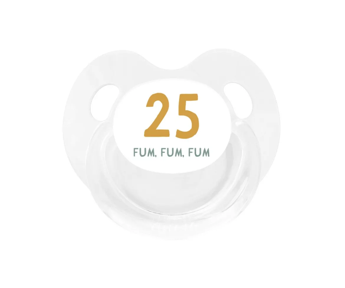 Chupete Retro Blanco 25 fum, fum, fum