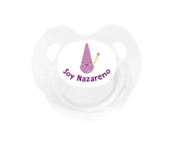 Chupete Retro Blanco Nazareno