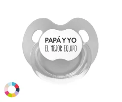 Chupete Retro Papá y Yo El Mejor Equipo
