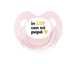 Chupete Retro Rosa In LOF Papá