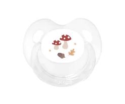 Chupete Retro Transparente Winter Forest
