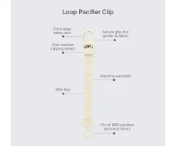 Chupetero BIBS Loop Cip Ivory