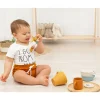 Chupetero Silicona Chevron Neutrals