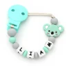 Chupetero Silicona Personalizado Koala Mint