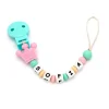 Chupetero Silicona Personalizado Princess Pink
