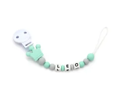 Chupetero Silicona Personalizado Prince Sweet Mint