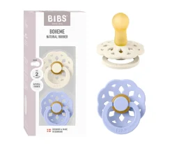 2 Chupetes BIBS Boheme Ivory/Hush