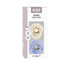 2 Chupetes BIBS Boheme Ivory/Hush