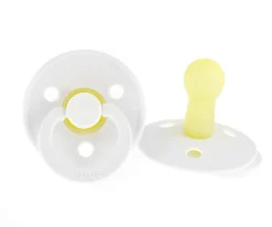 2 Chupetes BIBS Colour Round Black/White