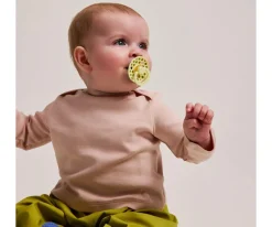 2 Chupetes BIBS Colour Round Polka Luna/Wasabi