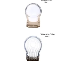 2 Chupetes BIBS Couture Candy Apple/Haze Silicona