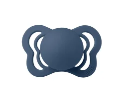 2 Chupetes BIBS Couture Cloud/Steel Blue Silicona