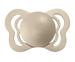 2 Chupetes BIBS Couture Vanilla/Peach Látex