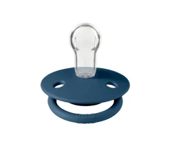 2 Chupetes BIBS De Lux Dusty Blue/Steel Blue Silicona