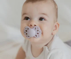 2 Chupetes BIBS Infinity Simétrica Ivory/Blush