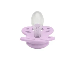 2 Chupetes BIBS Infinity Simétrica Pale Butter/Violet Sky