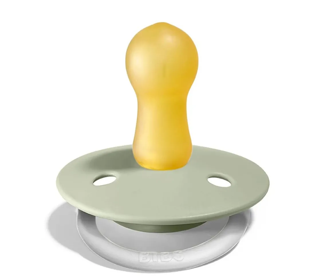 2 Chupetes Nocturnos BIBS De Lux Sage/Cloud