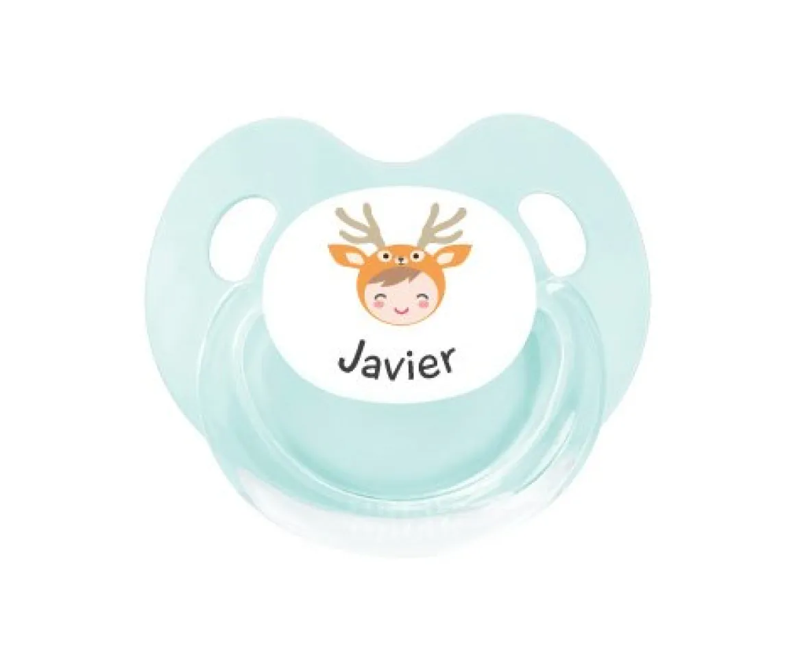 Chupetes Personalizados Retro Duende Reno Niño