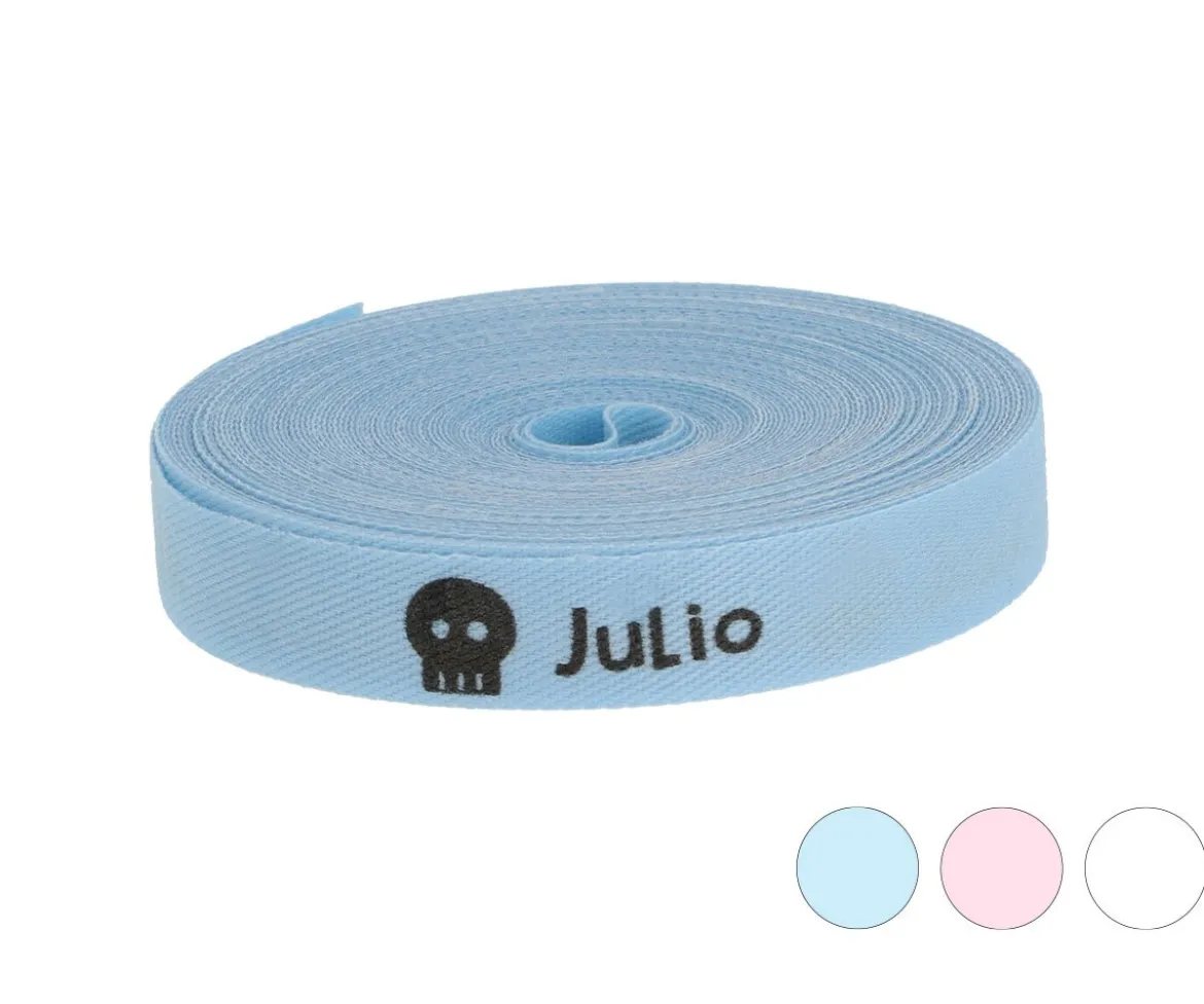 Cinta Marca Prendas Personalizada Calavera Ref.75