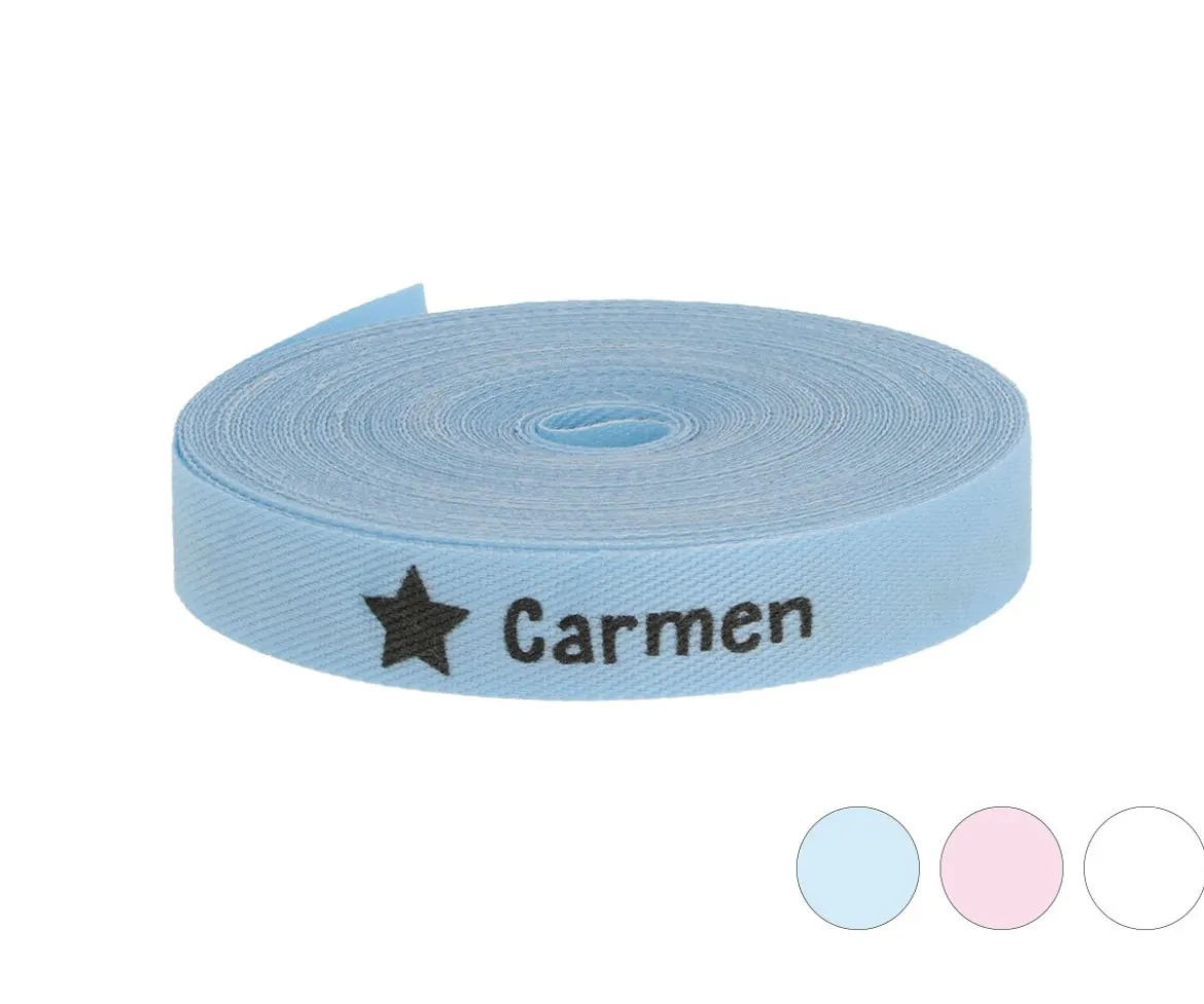 Cinta Marca Prendas Personalizada Estrella Ref.02