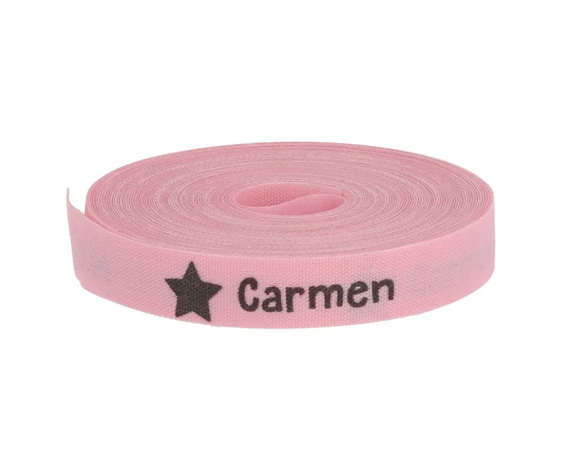 Cinta Marca Prendas Personalizada Estrella Ref.02