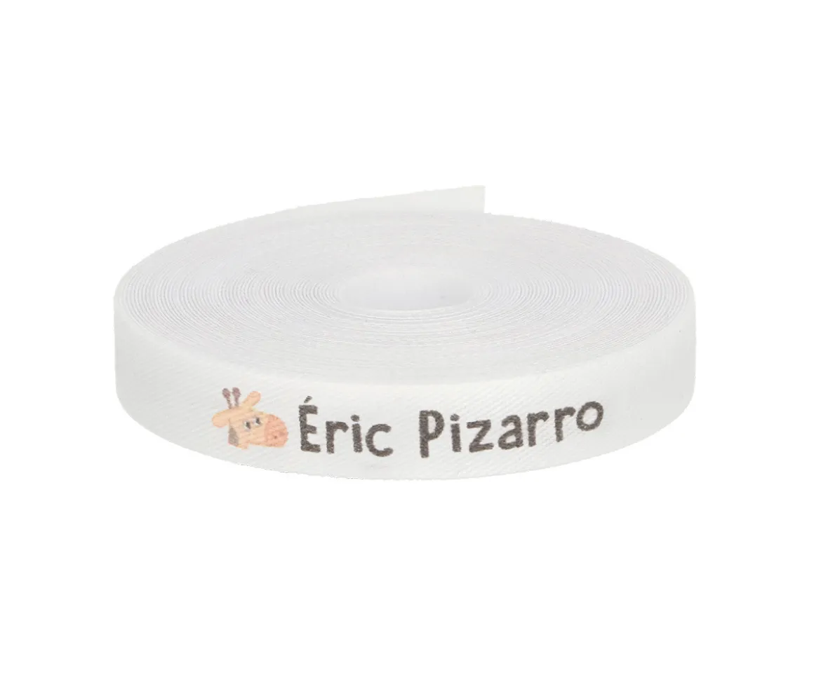 Cinta Marca Prendas Personalizada Girafa