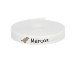 Cinta Marca Prendas Personalizada T-Rex
