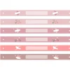 6 Cintas para Colgar Ropa Blossom Birds con Bolígrafo Personalizables