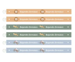 6 Cintas para Colgar Ropa Savannah Personalizables