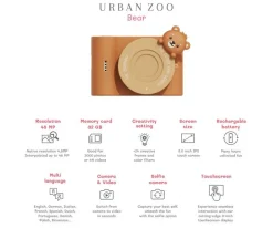 Cámara Digital Urban Zoo Bear