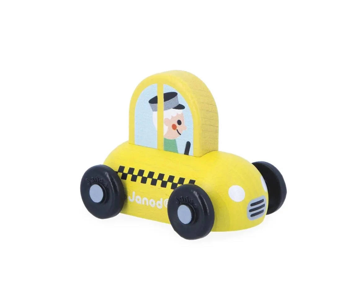 Coche Taxi de Madera Ciudad Cross Roads