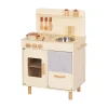 Cocina de Madera con Accesorios Beige