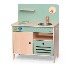 Cocina Madera Verde Pastel Trixie