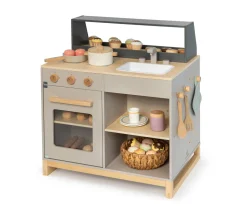Cocina y Tienda Infantil Prunus Gris/Natural