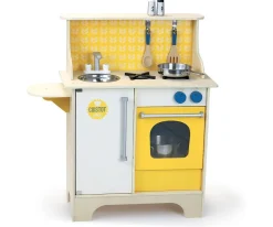 Cocinita de Madera Mostaza