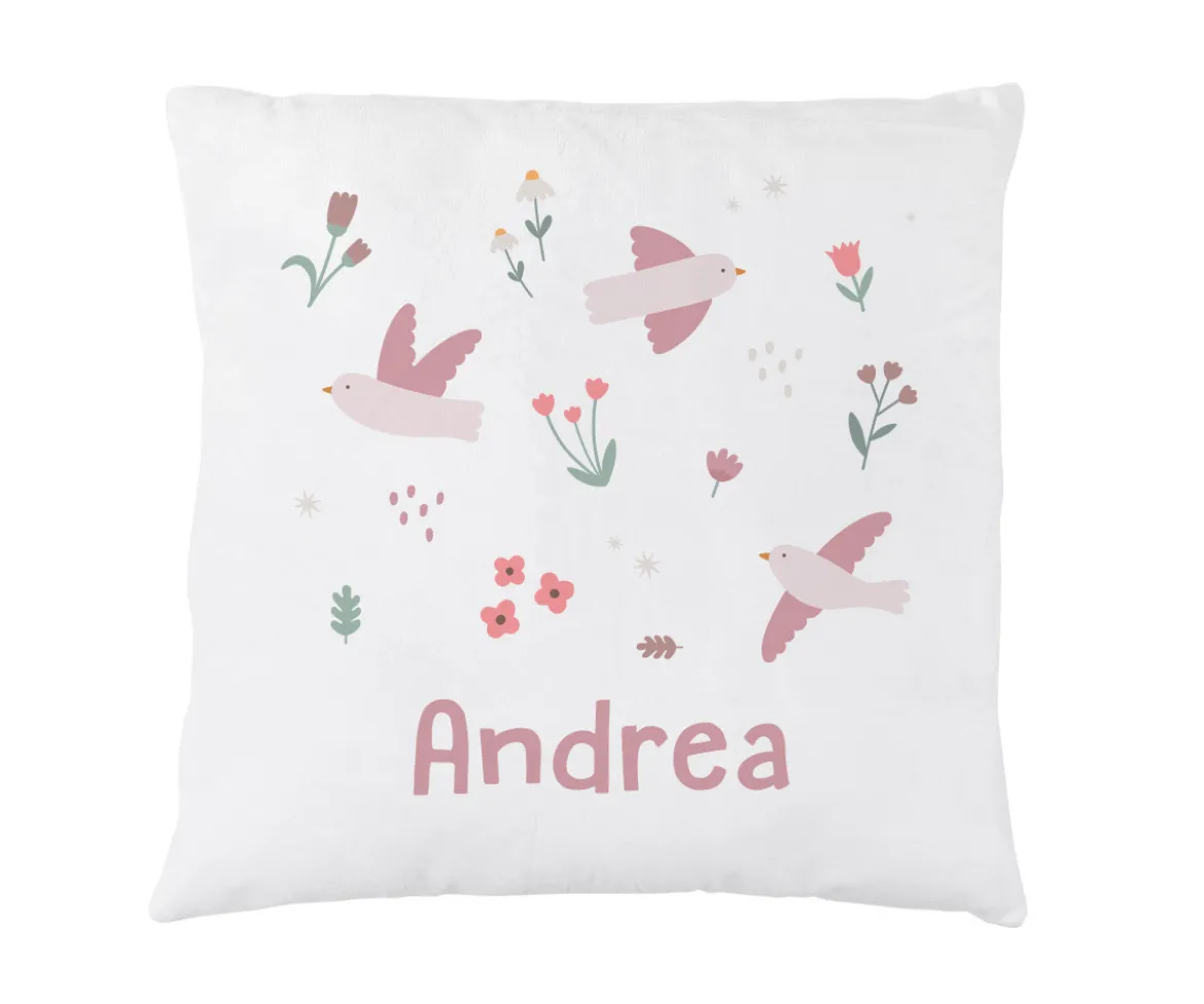 Cojín Personalizado Blossom Birds
