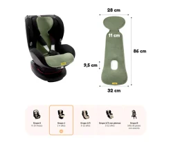 Colchoneta 3D Air Layer Grupo 1 Seashell Olive
