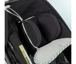 Colchoneta para Silla de Coche Praliné Rayas Matcha
