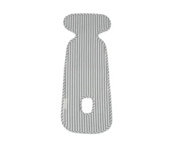 Colchoneta para Silla de Coche Praliné Rayas Matcha