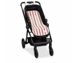 Colchoneta Silla de Paseo Mariposa Stripe Granate