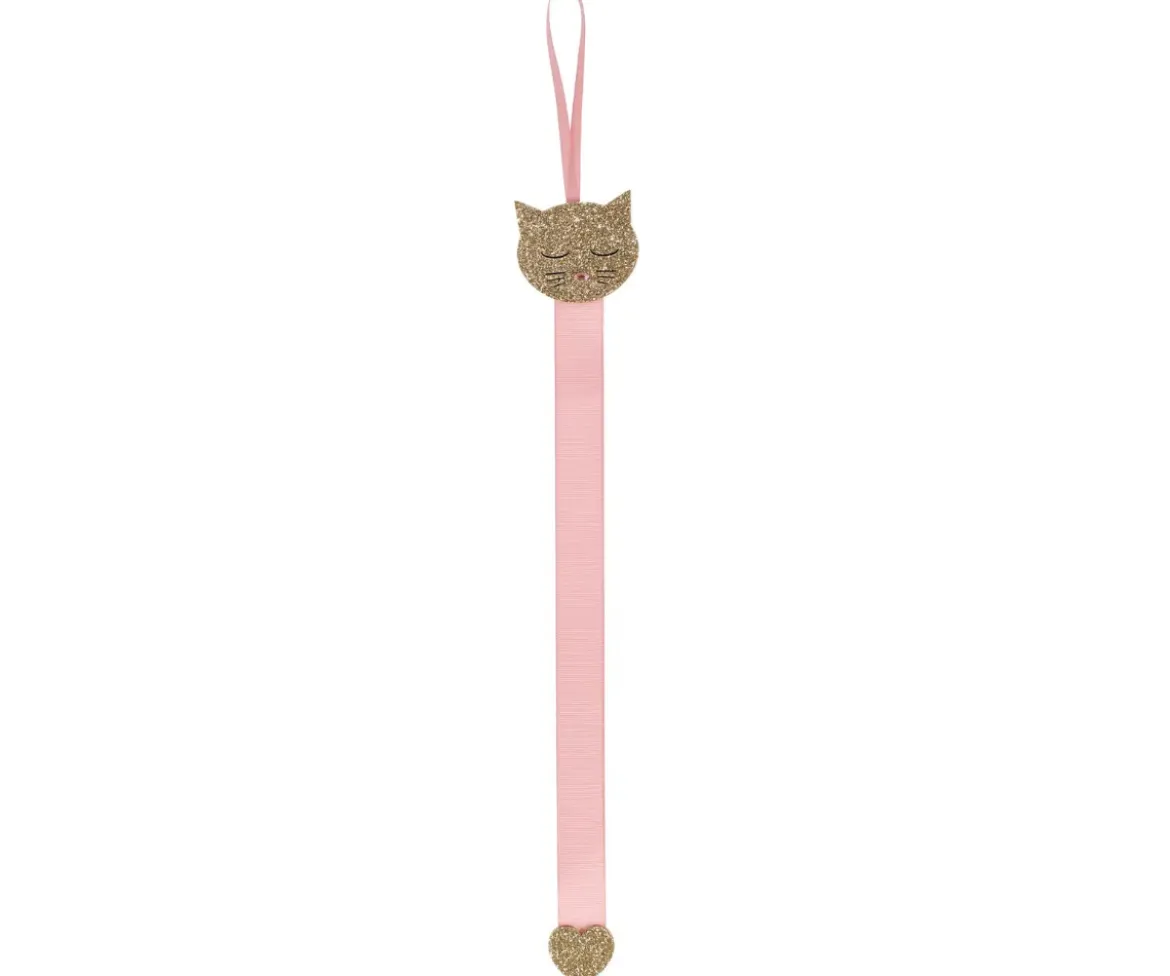 Colgador de Clips Glitter Cat
