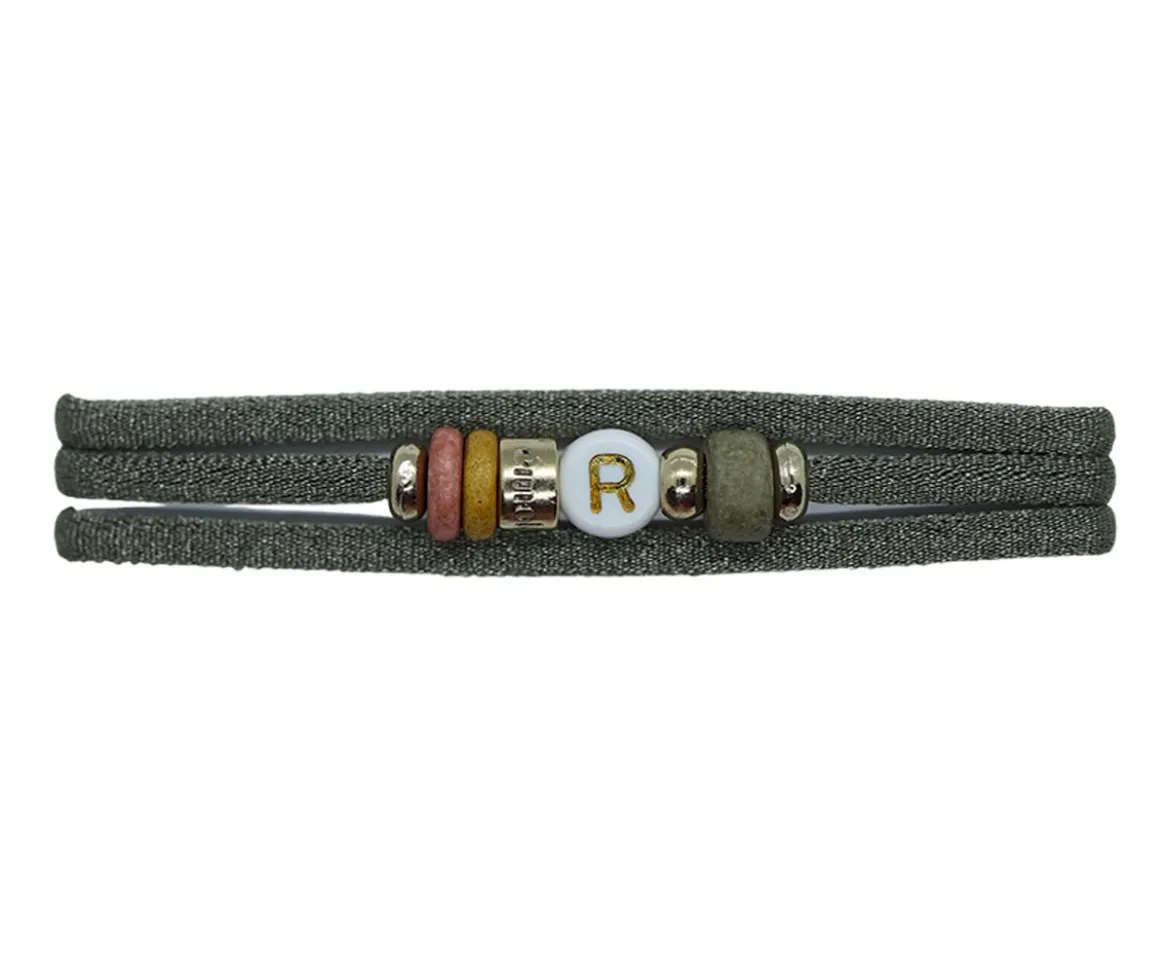 Collar-Pulsera Dué Kaki