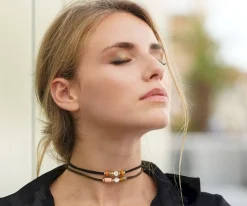 Collar-Pulsera Dué Kaki